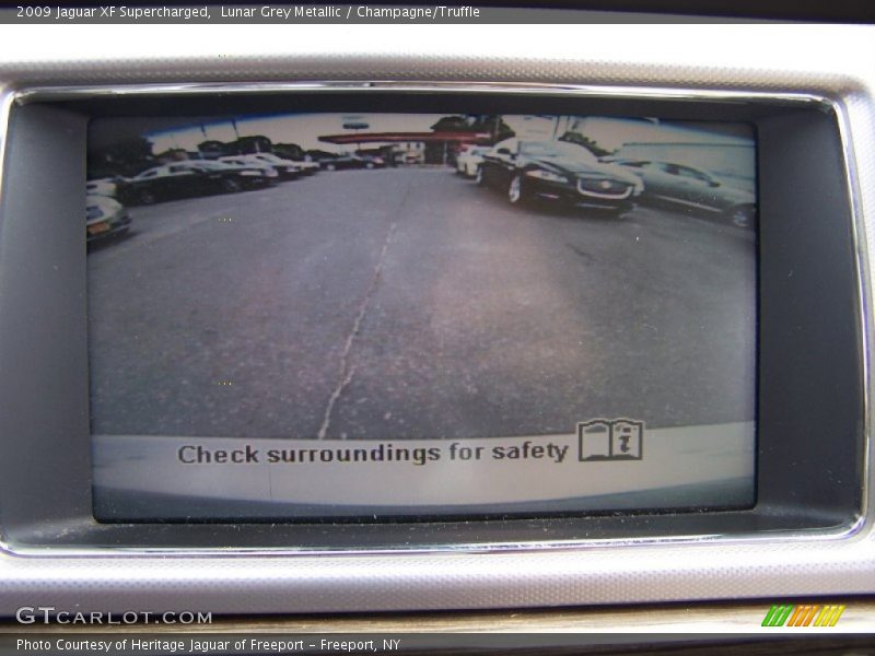 Lunar Grey Metallic / Champagne/Truffle 2009 Jaguar XF Supercharged