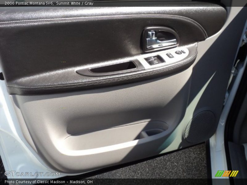 Summit White / Gray 2006 Pontiac Montana SV6