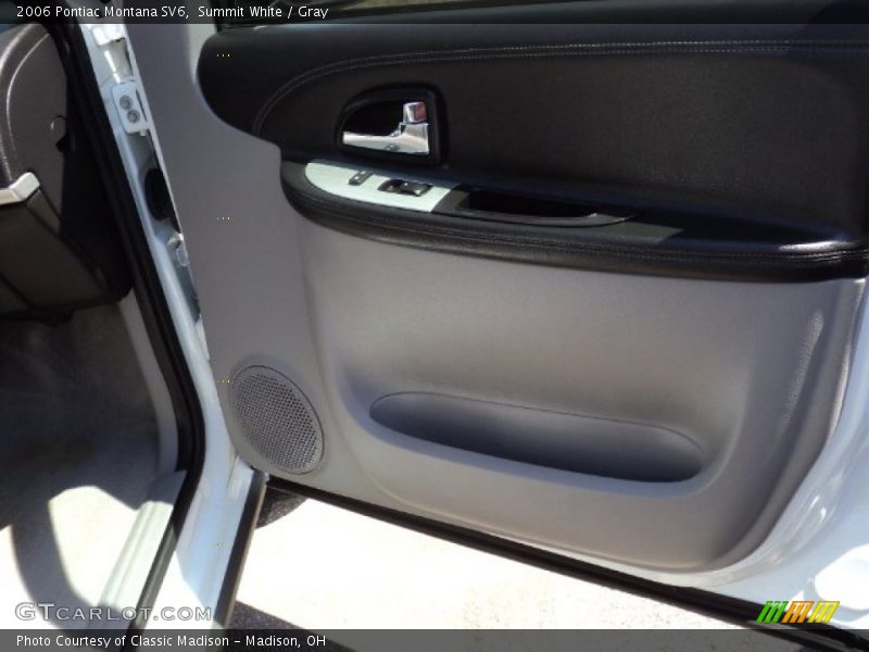 Summit White / Gray 2006 Pontiac Montana SV6
