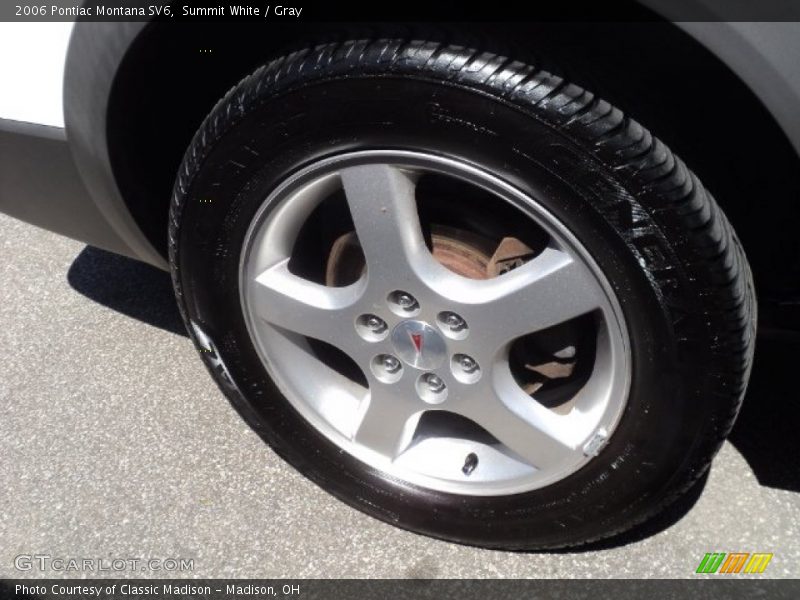 Summit White / Gray 2006 Pontiac Montana SV6