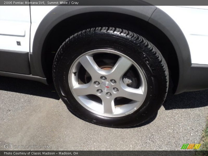 Summit White / Gray 2006 Pontiac Montana SV6