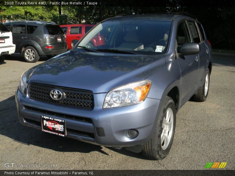 Pacific Blue Metallic / Taupe 2008 Toyota RAV4 4WD