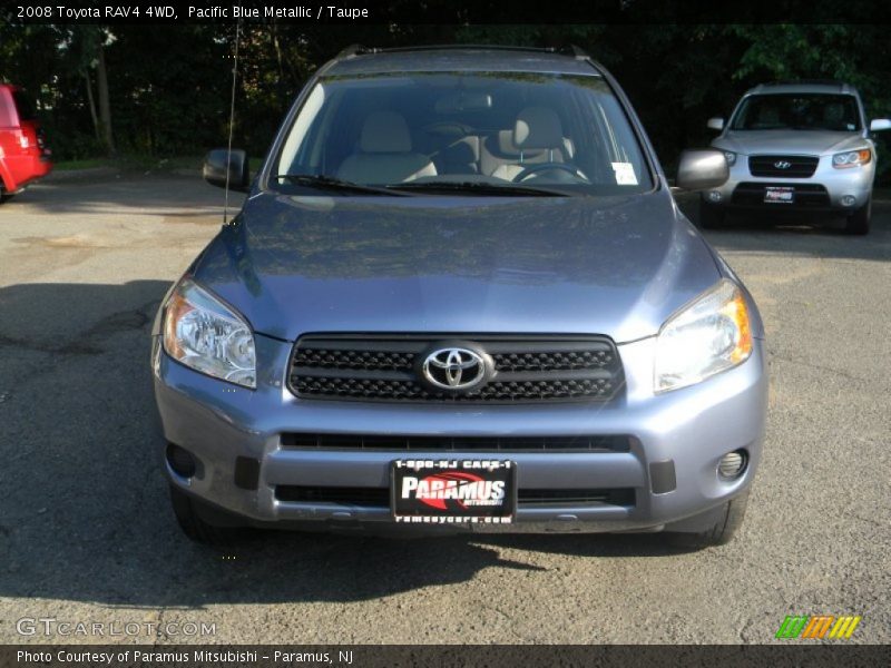 Pacific Blue Metallic / Taupe 2008 Toyota RAV4 4WD