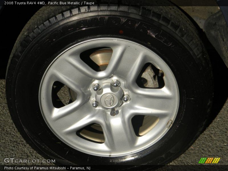 Pacific Blue Metallic / Taupe 2008 Toyota RAV4 4WD