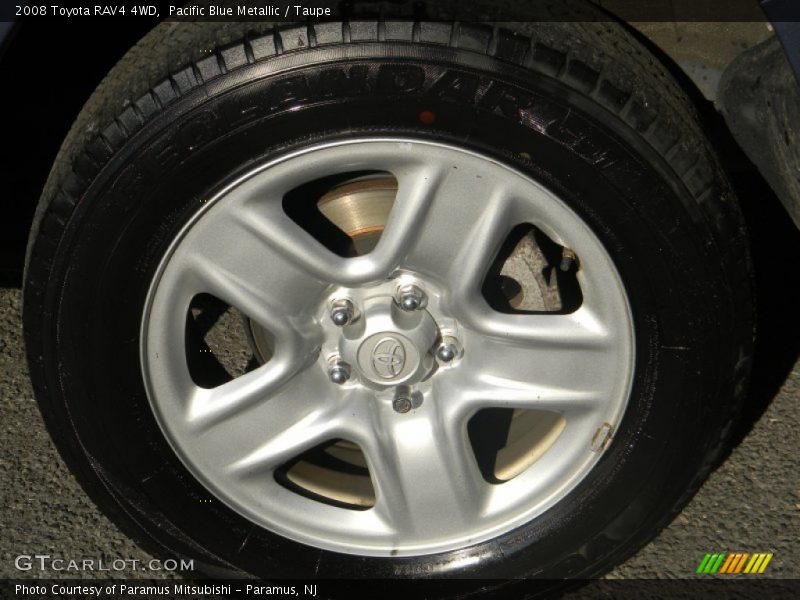 Pacific Blue Metallic / Taupe 2008 Toyota RAV4 4WD