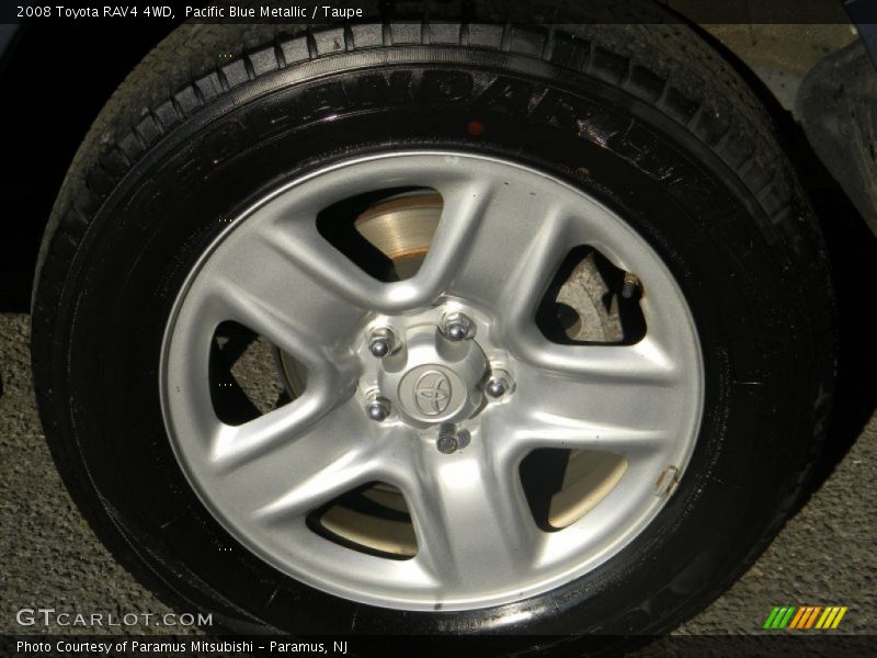 Pacific Blue Metallic / Taupe 2008 Toyota RAV4 4WD
