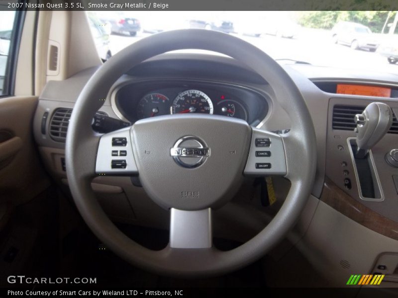 Smoke Gray Metallic / Beige 2007 Nissan Quest 3.5 SL