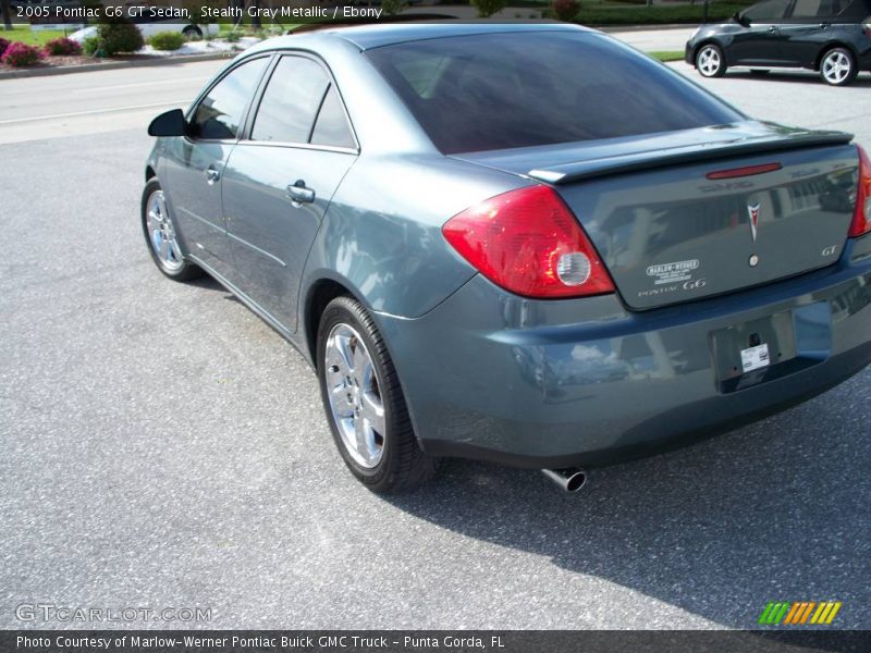 Stealth Gray Metallic / Ebony 2005 Pontiac G6 GT Sedan