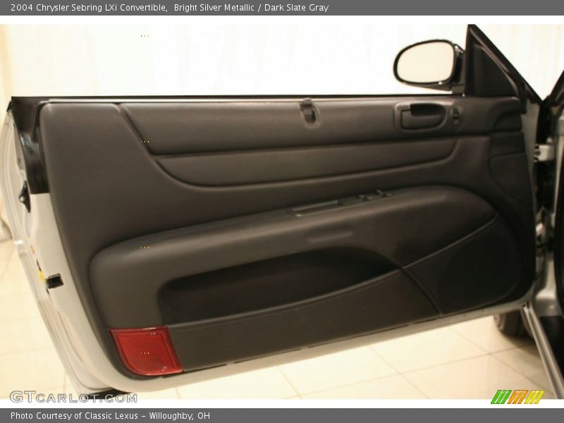 Bright Silver Metallic / Dark Slate Gray 2004 Chrysler Sebring LXi Convertible