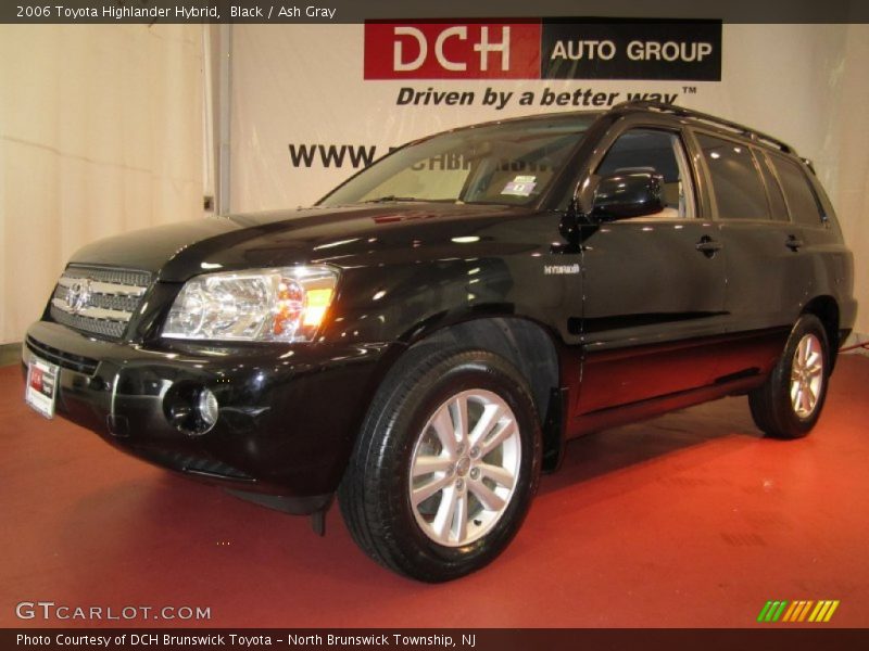 Black / Ash Gray 2006 Toyota Highlander Hybrid