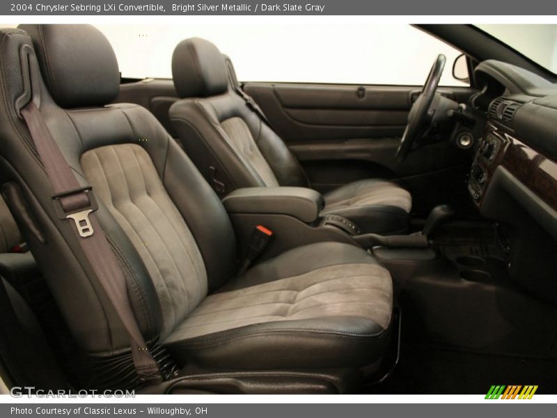 Bright Silver Metallic / Dark Slate Gray 2004 Chrysler Sebring LXi Convertible