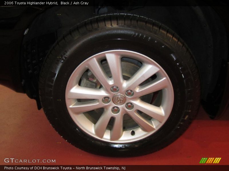 Black / Ash Gray 2006 Toyota Highlander Hybrid