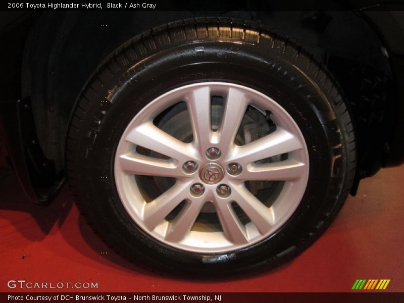 Black / Ash Gray 2006 Toyota Highlander Hybrid