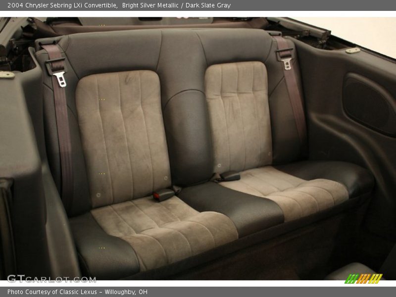 Bright Silver Metallic / Dark Slate Gray 2004 Chrysler Sebring LXi Convertible