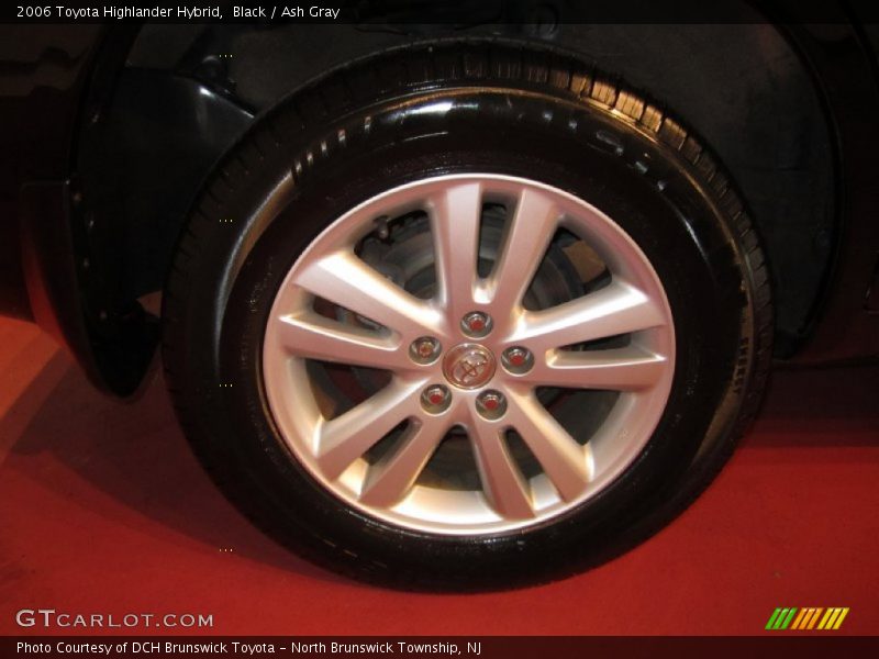Black / Ash Gray 2006 Toyota Highlander Hybrid