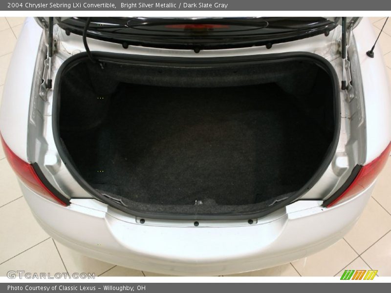 Bright Silver Metallic / Dark Slate Gray 2004 Chrysler Sebring LXi Convertible