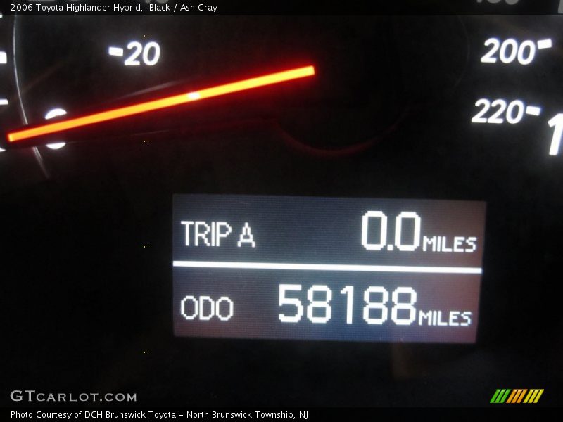 Black / Ash Gray 2006 Toyota Highlander Hybrid
