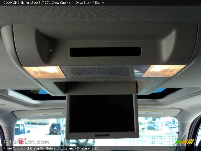 Onyx Black / Ebony 2009 GMC Sierra 1500 SLT Z71 Crew Cab 4x4