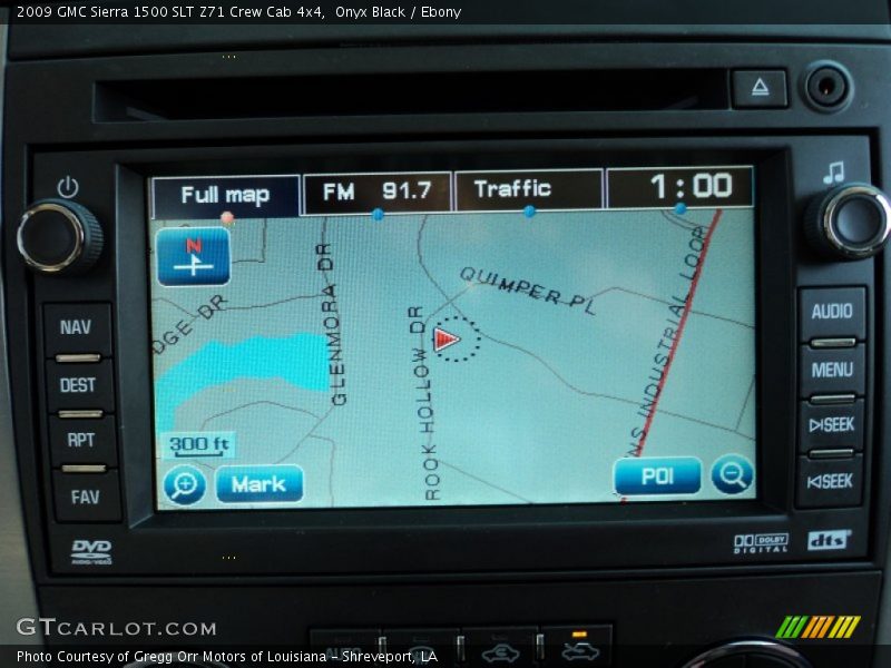 Onyx Black / Ebony 2009 GMC Sierra 1500 SLT Z71 Crew Cab 4x4