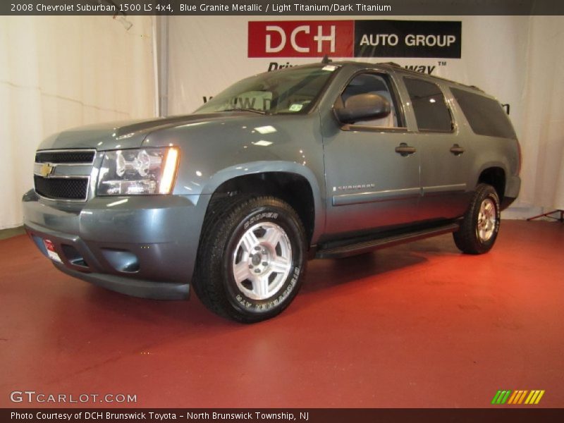 Blue Granite Metallic / Light Titanium/Dark Titanium 2008 Chevrolet Suburban 1500 LS 4x4