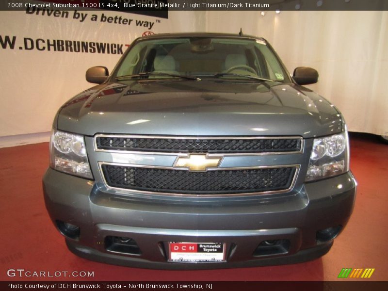Blue Granite Metallic / Light Titanium/Dark Titanium 2008 Chevrolet Suburban 1500 LS 4x4