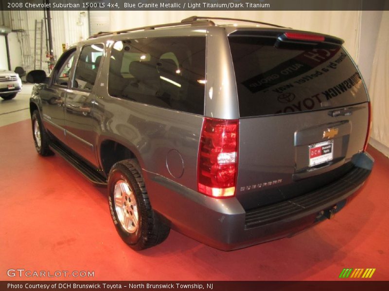 Blue Granite Metallic / Light Titanium/Dark Titanium 2008 Chevrolet Suburban 1500 LS 4x4