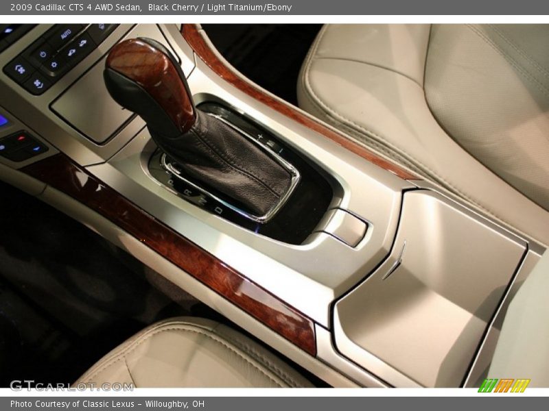 Black Cherry / Light Titanium/Ebony 2009 Cadillac CTS 4 AWD Sedan