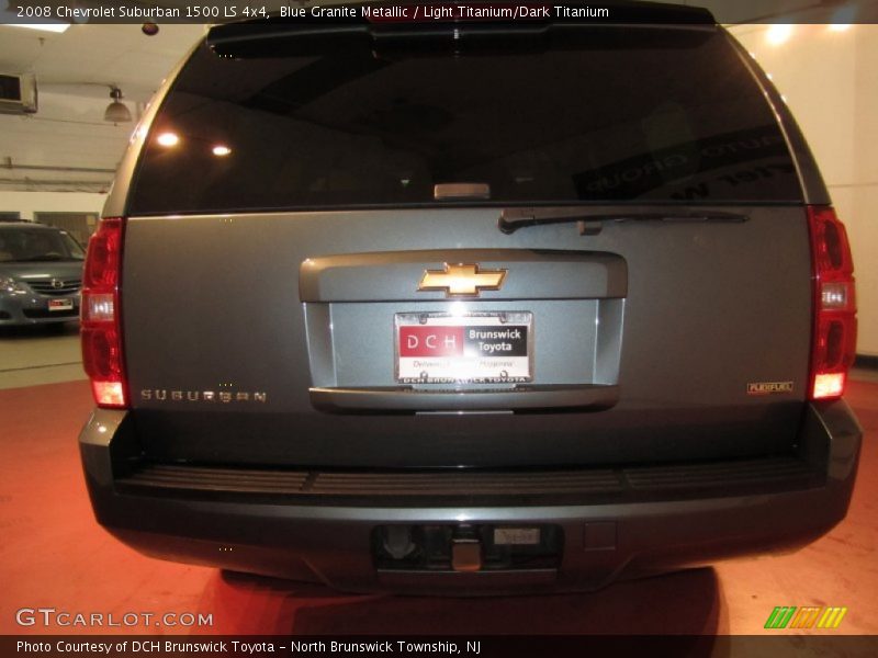 Blue Granite Metallic / Light Titanium/Dark Titanium 2008 Chevrolet Suburban 1500 LS 4x4