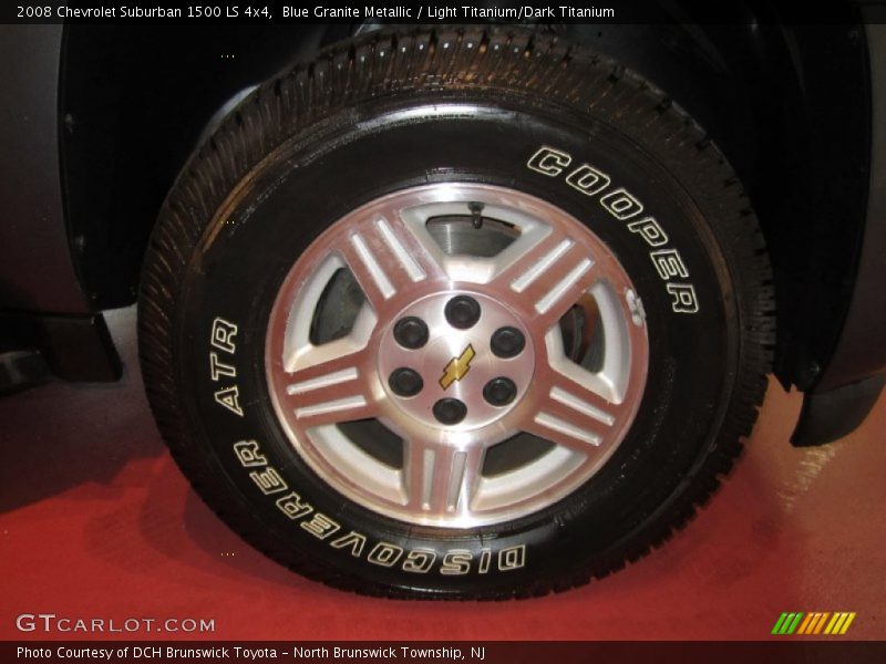 Blue Granite Metallic / Light Titanium/Dark Titanium 2008 Chevrolet Suburban 1500 LS 4x4