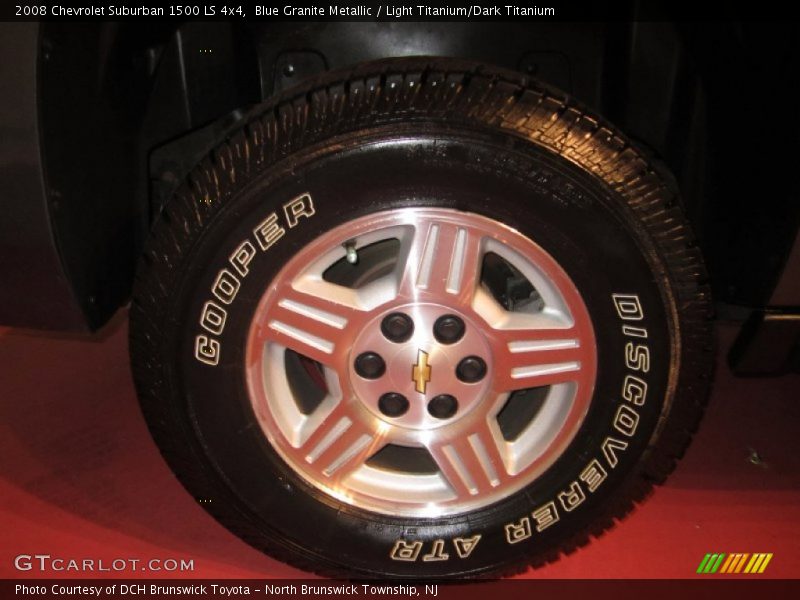 Blue Granite Metallic / Light Titanium/Dark Titanium 2008 Chevrolet Suburban 1500 LS 4x4