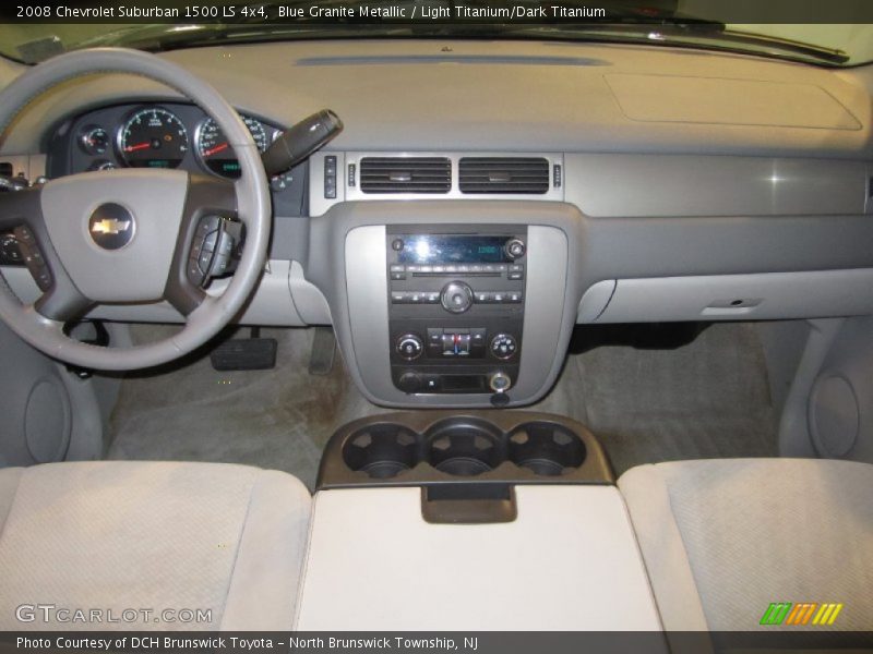 Blue Granite Metallic / Light Titanium/Dark Titanium 2008 Chevrolet Suburban 1500 LS 4x4
