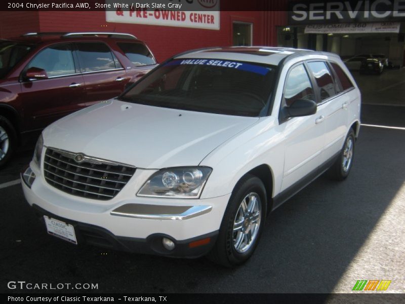 Stone White / Dark Slate Gray 2004 Chrysler Pacifica AWD
