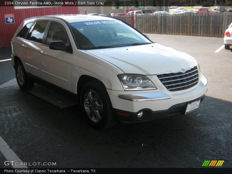 Stone White / Dark Slate Gray 2004 Chrysler Pacifica AWD