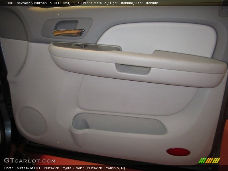 Blue Granite Metallic / Light Titanium/Dark Titanium 2008 Chevrolet Suburban 1500 LS 4x4