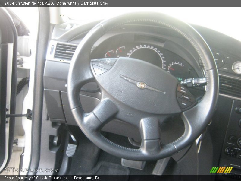 Stone White / Dark Slate Gray 2004 Chrysler Pacifica AWD