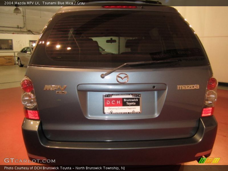 Tsunami Blue Mica / Gray 2004 Mazda MPV LX
