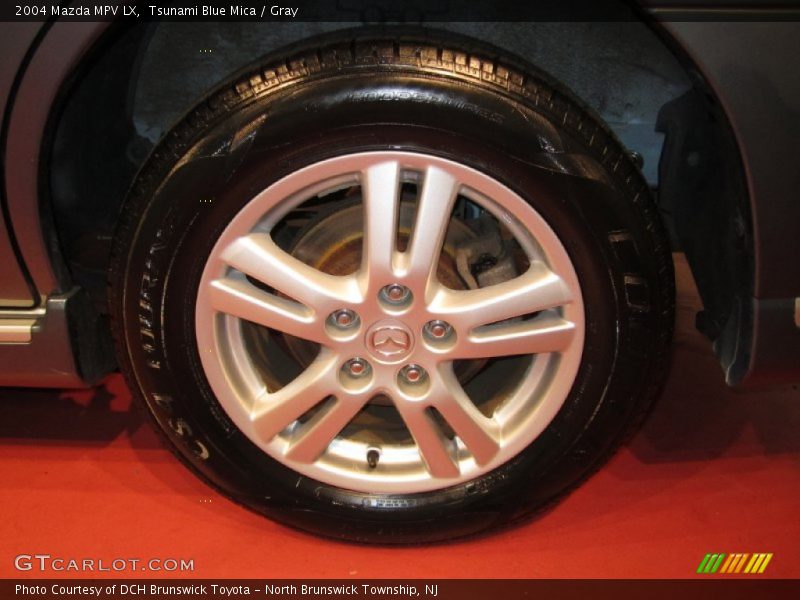 Tsunami Blue Mica / Gray 2004 Mazda MPV LX
