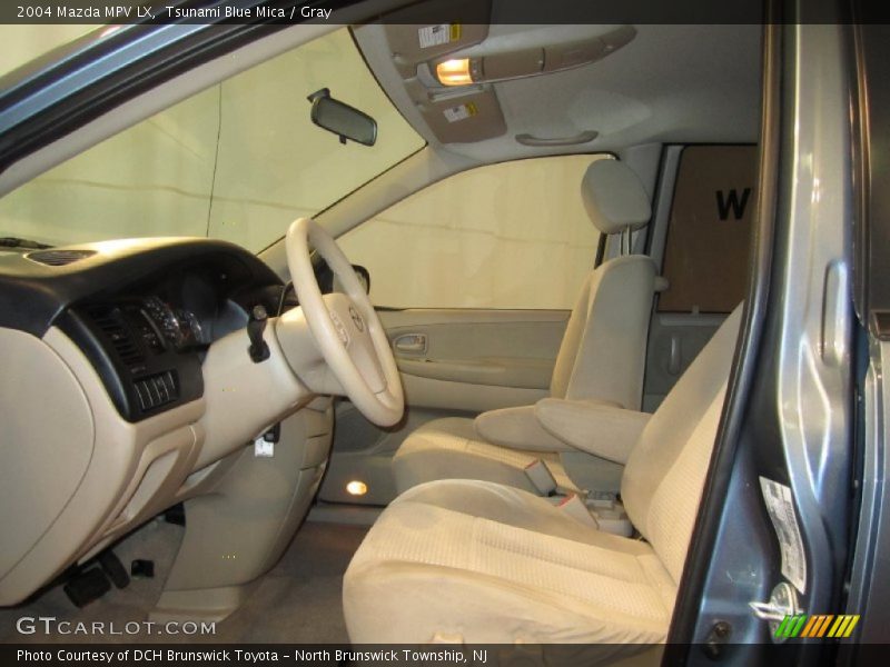 Tsunami Blue Mica / Gray 2004 Mazda MPV LX