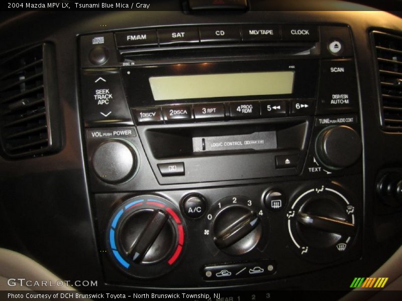 Tsunami Blue Mica / Gray 2004 Mazda MPV LX