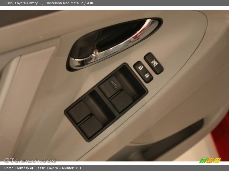 Barcelona Red Metallic / Ash 2009 Toyota Camry LE