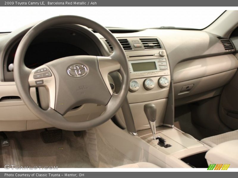 Barcelona Red Metallic / Ash 2009 Toyota Camry LE