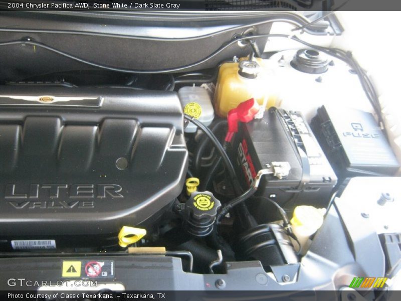 Stone White / Dark Slate Gray 2004 Chrysler Pacifica AWD