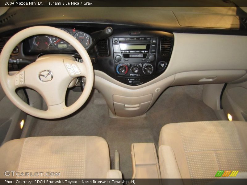 Tsunami Blue Mica / Gray 2004 Mazda MPV LX