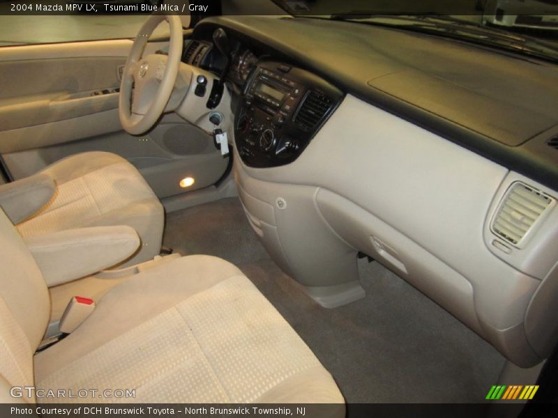 Tsunami Blue Mica / Gray 2004 Mazda MPV LX