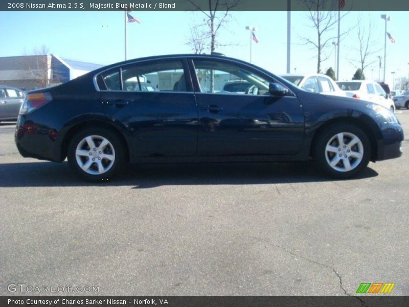 Majestic Blue Metallic / Blond 2008 Nissan Altima 2.5 S