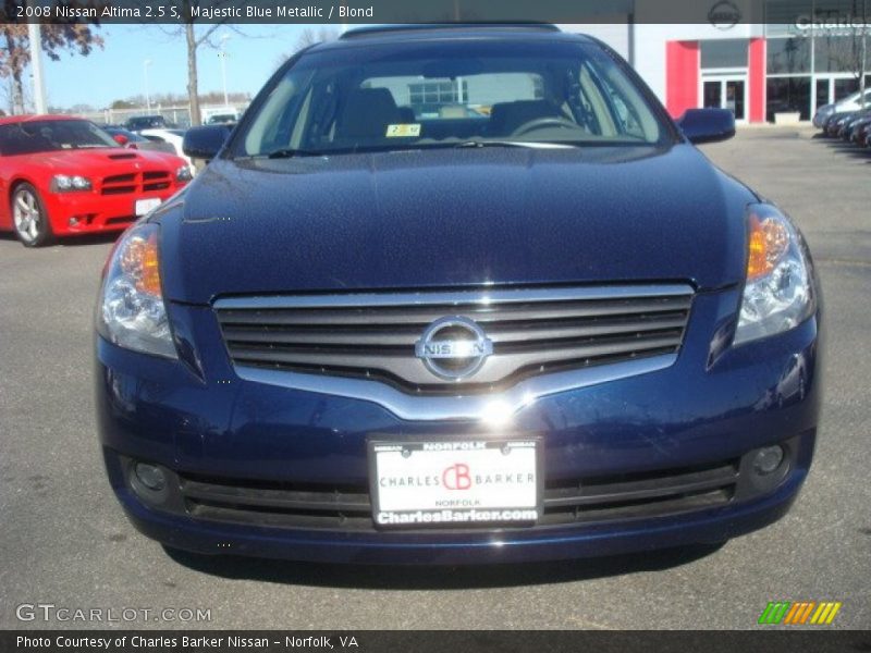 Majestic Blue Metallic / Blond 2008 Nissan Altima 2.5 S