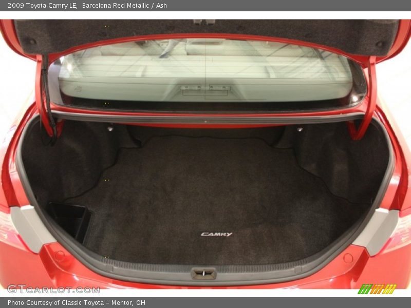 Barcelona Red Metallic / Ash 2009 Toyota Camry LE