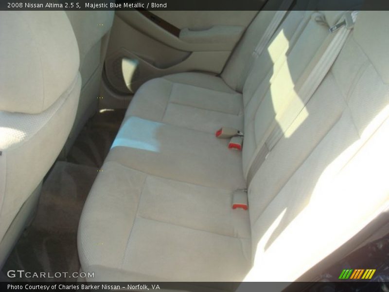 Majestic Blue Metallic / Blond 2008 Nissan Altima 2.5 S