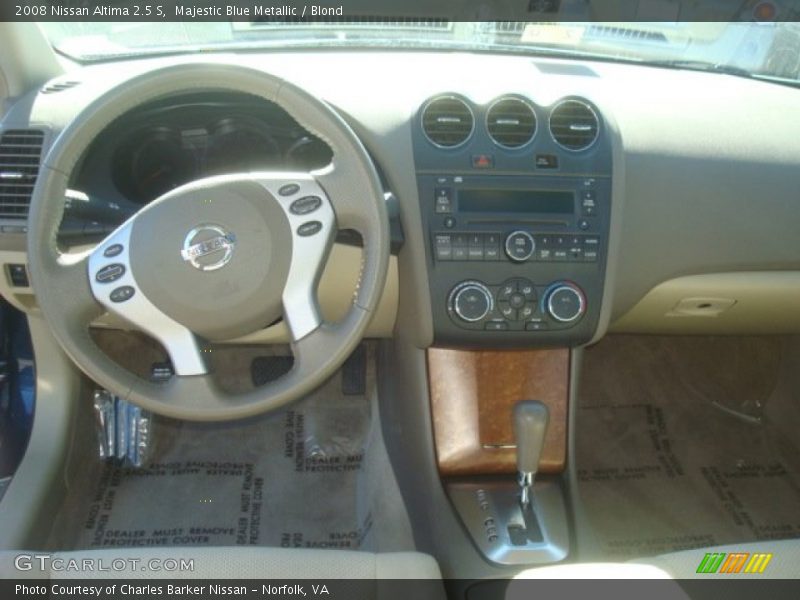 Majestic Blue Metallic / Blond 2008 Nissan Altima 2.5 S