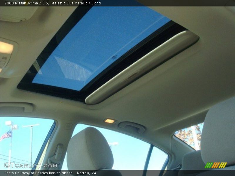 Majestic Blue Metallic / Blond 2008 Nissan Altima 2.5 S